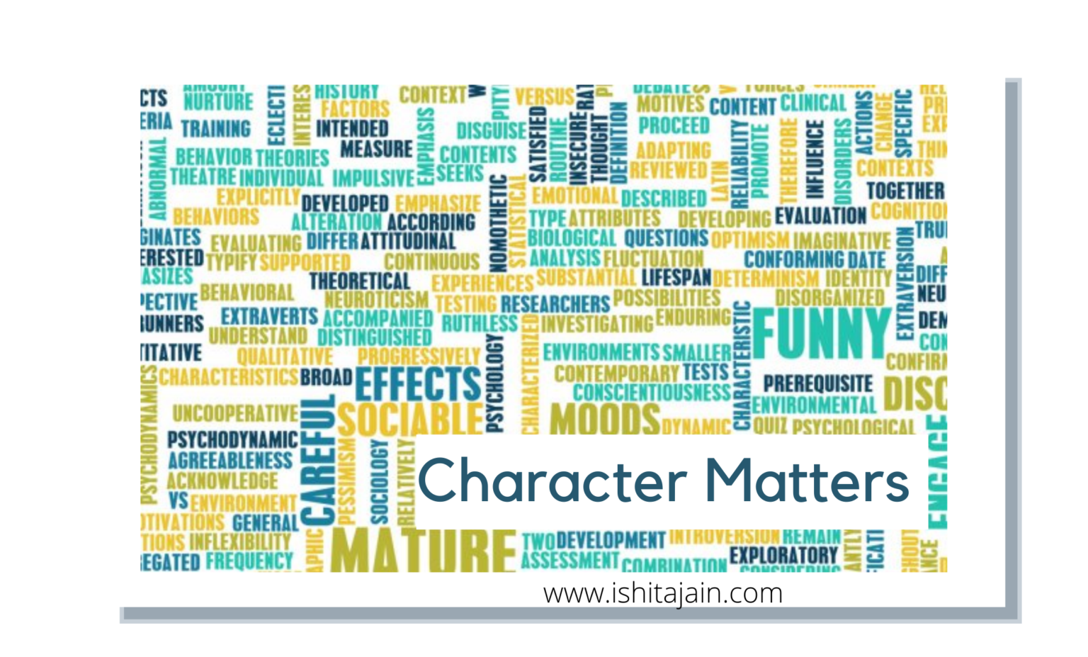 character matters shirt